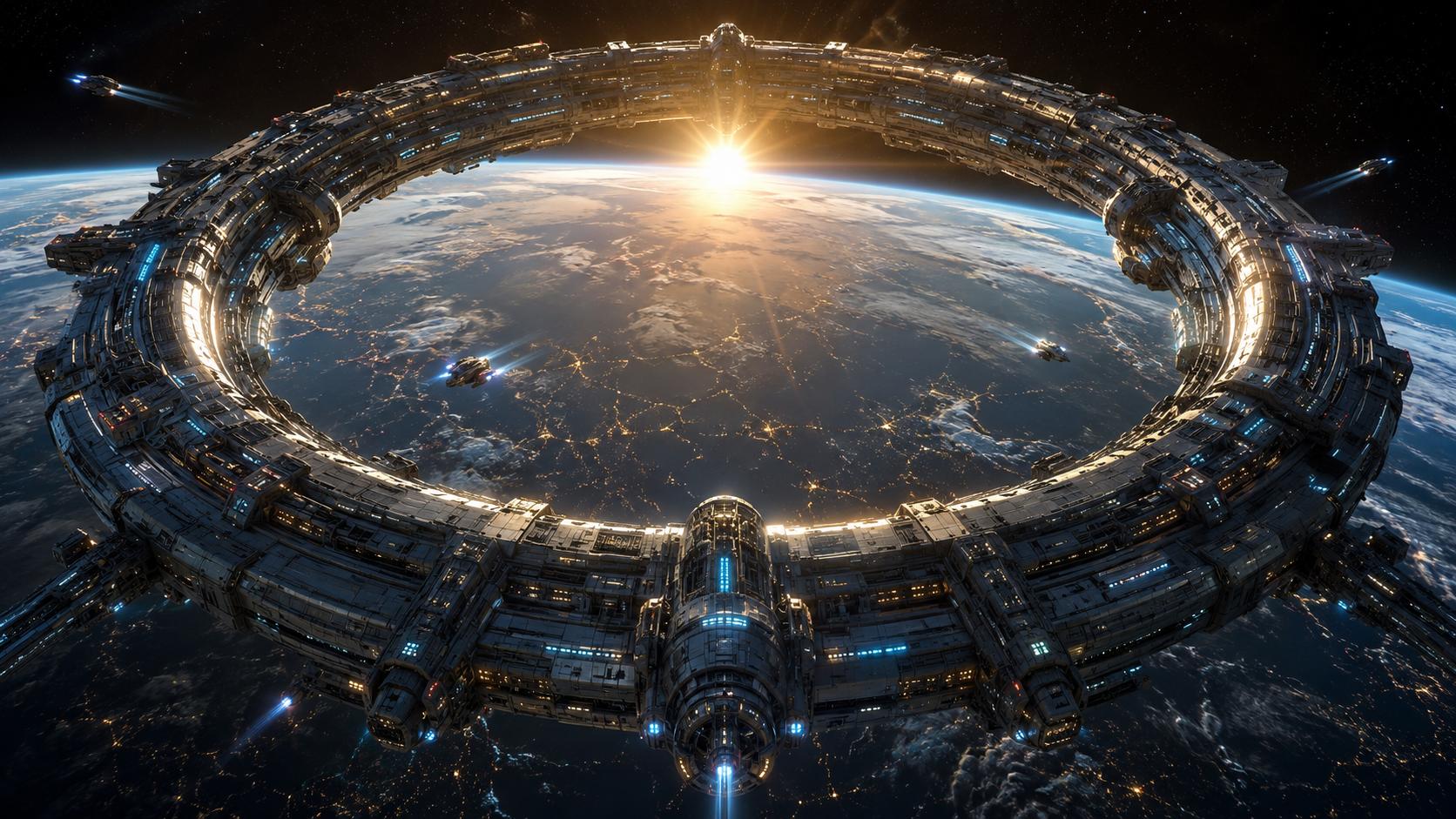 Sunrise on the Ring Station